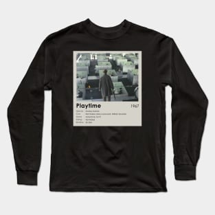 Playtime Movie Best Scene Long Sleeve T-Shirt